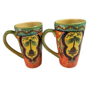 Set of 2 Talavera coffee mugs